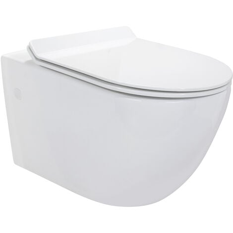 Tapa WC Universal DUROPLAST Blanca Modelo RECTO de ETOOS