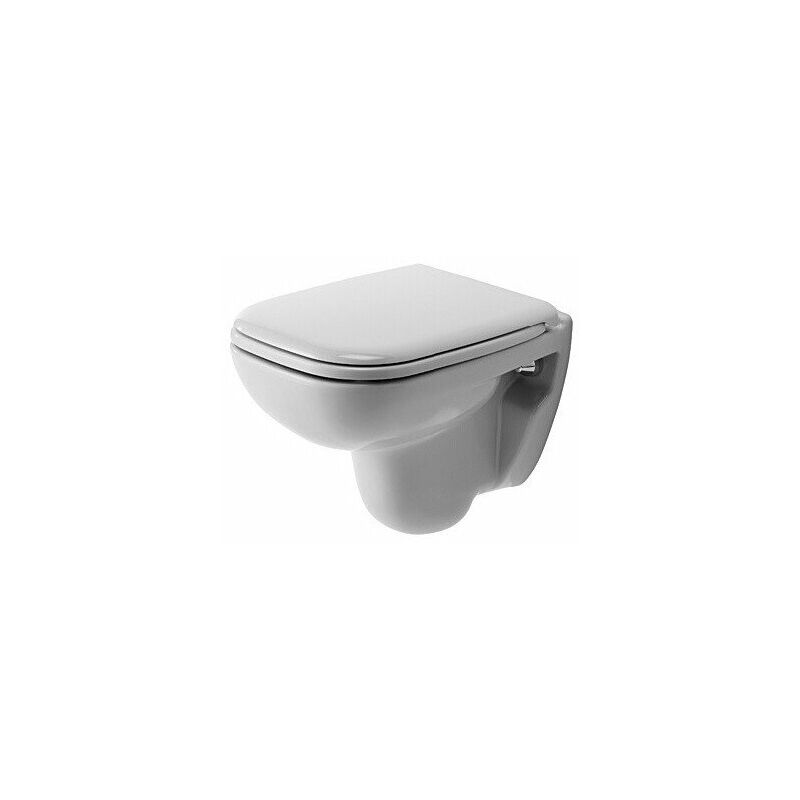 

Duravit - Inodoro suspendido D-CODE COMPACT ti 350x480mm Esmalte higiénico blanco