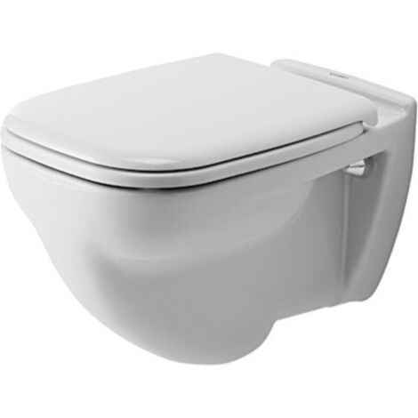 Inodoro suspendido D-CODE plano 355x540mm blanco