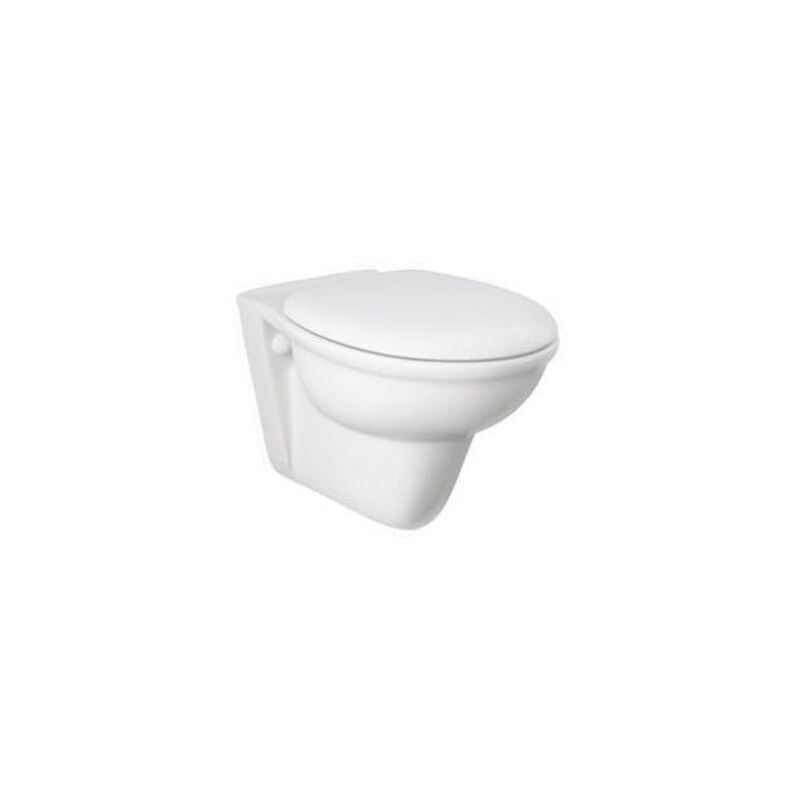 

Inodoro suspendido de cerámica 37x55 cm serie Oxford | Blanco brillo - Standard