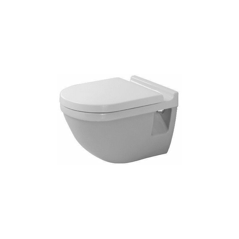 

Inodoro suspendido STARCK 3 ti 360x540mm Esmalte higiénico blanco