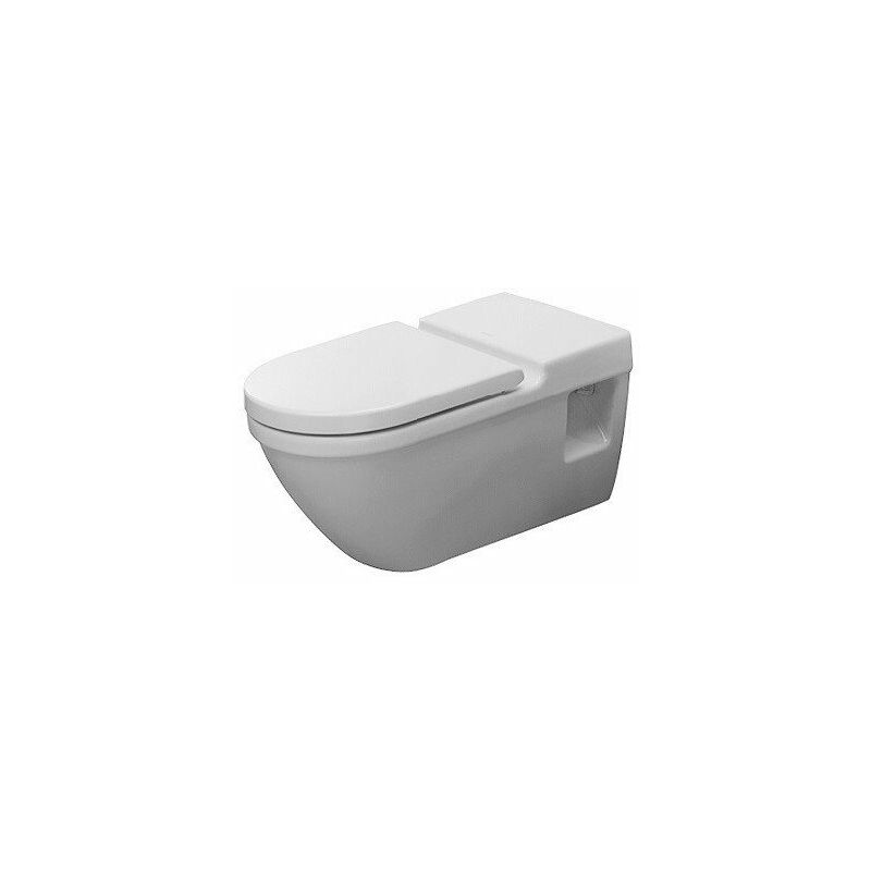 

Duravit - Inodoro suspendido STARCK 3 VITAL ti 360x700mm accesible Acristalamiento higiénico blanco