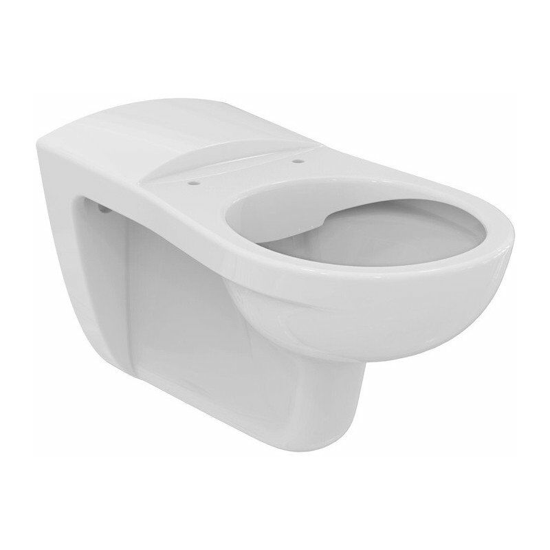 

Inodoro suspendido washdown CONTOUR 21 355x700x380mm blanco sin borde de descarga, sin barreras IDEAL STANDARD