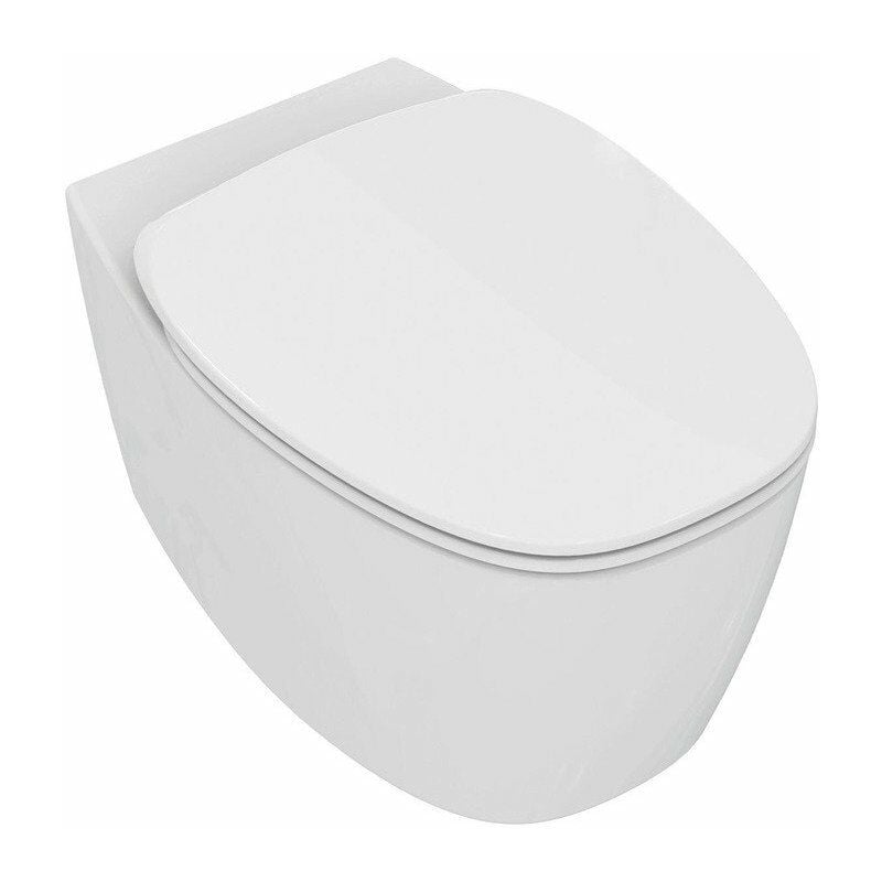 

Inodoro suspendido washdown DEA 365x550x335mm accesorio invisible blanco seda, Aquablade IDEAL STANDARD