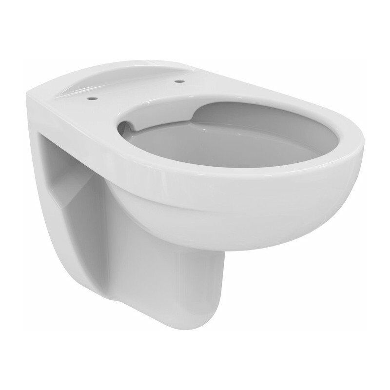 

Inodoro suspendido washdown EUROVIT 355 x 520 x 370 mm, sin borde de descarga, blanco IDEAL STANDARD