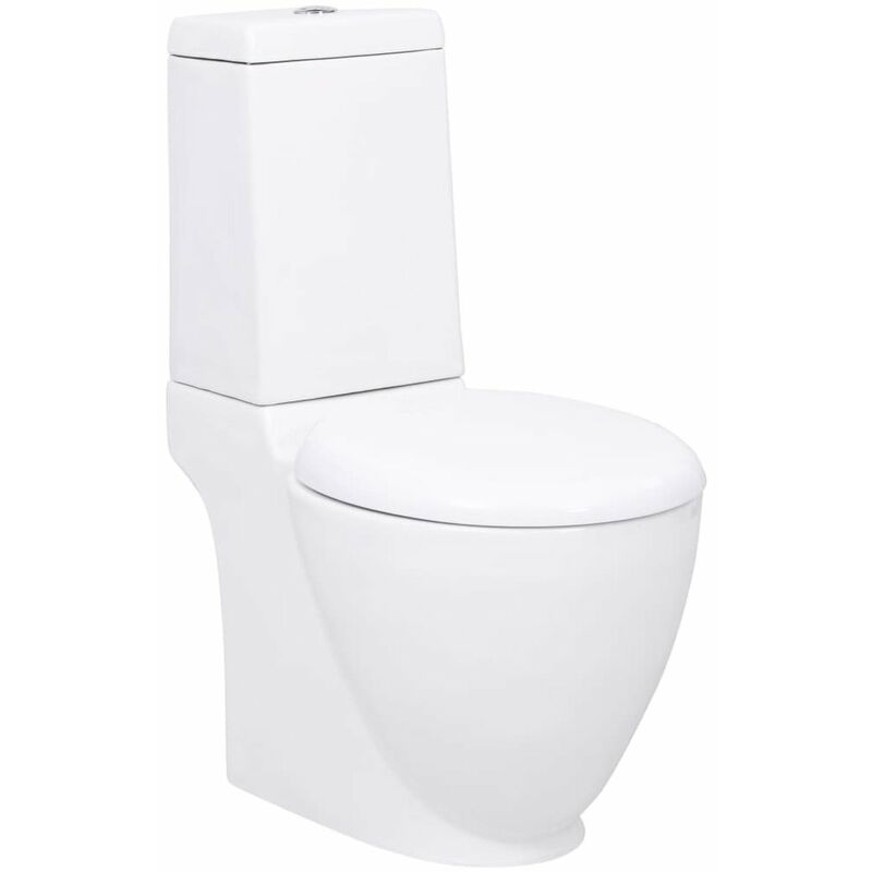 

Inodoro WC flujo posterior de ceramica blanco