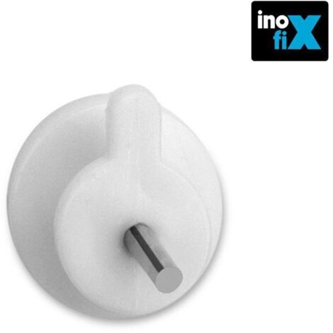 INOFIX 3000-2 weißer einfacher Bilderaufhänger (Blister 6 Einheiten)