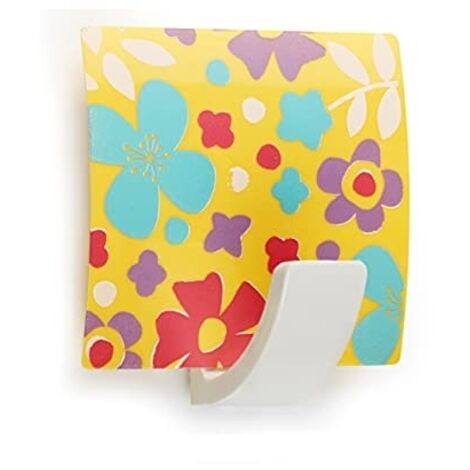 INOFIX - CINTRE ADH. DÉCORÉ AVEC JAUNE 4,2 X 4 X 2,5