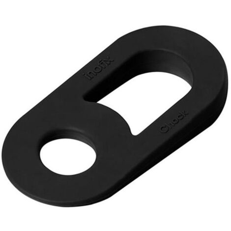 INOFIX cuña puerta chock negro grafito granel , Cuña retenedora para puertas Chock Inofix Solución perfecta para evitar portazos indeseados causados por corrientes de aire