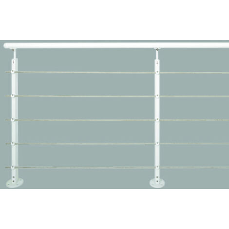 INOLINE - Kit garde-corps 2m prêt à poser en aluminium