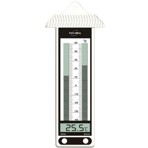 Inovalley 315EL thermomètre électronique blanc intérieur