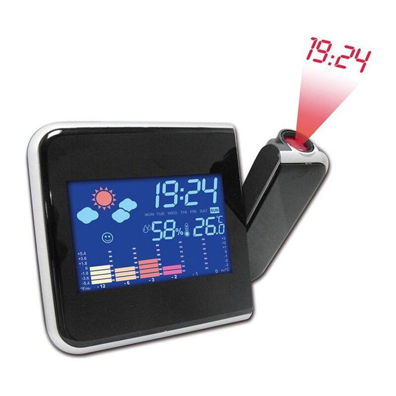 RPM11 Station meteo Reveil Projecteur - Inovalley