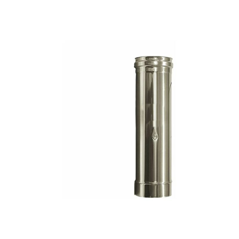 Cheminee Element fumees d. 300 mm. tube en acier inoxydable 316