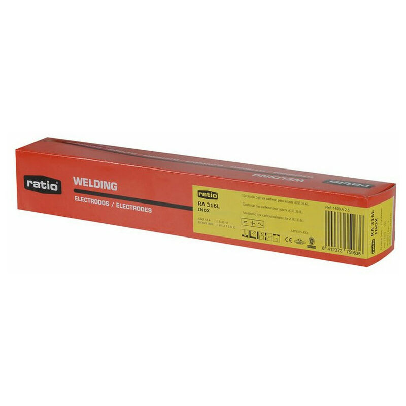 Inox Elettrodi Rapporto 316L 174 ø 2x300mm