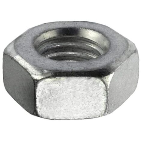 INOX TEC - 15PZ DADI ESAGONALI IN ACCIAIO  INOX 6MM