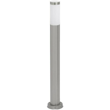 INOX TORCH, OUTDOOR POST LAMP, H65CM