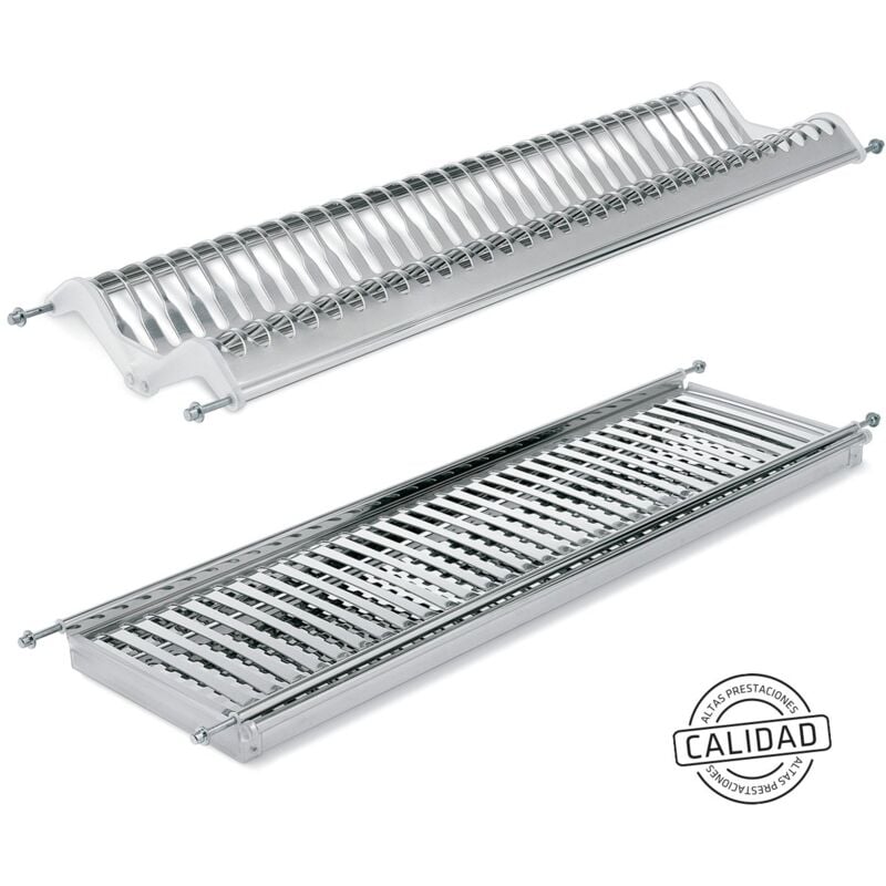 Tecnoinox Ensemble Assiette-Verre-Plateau 80 Centimètre Meubles