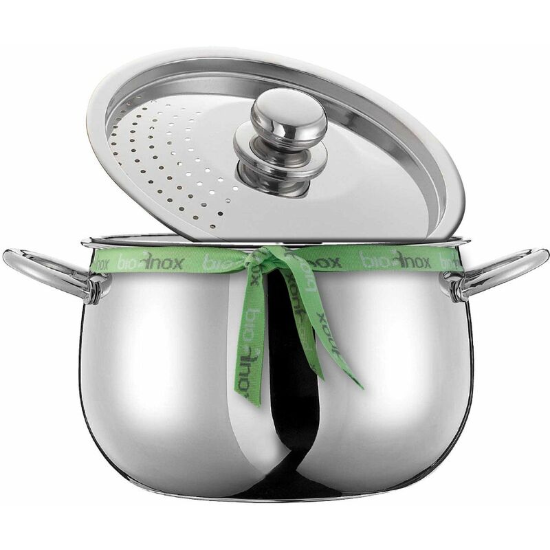 Set Pasta Cuociscola bioinox, Acciaio Inox 18/10