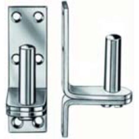 INOXTEC - 1 CARDINE A PIASTRA IN INOX 13X100X30MM