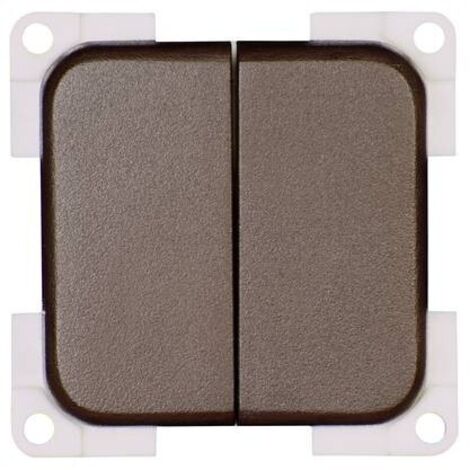 inprojal elektrosysteme Frutto Interruttori in serie Marrone 102566 1 pz.