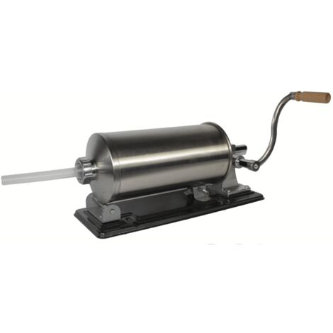 INSACCATRICE MANUALE 3KG MACCHINA PRODUZIONE SALSICCE INSACCATI SALUMI INOX 509e