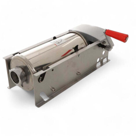 Insaccatrice manuale acciaio inox professionale con cremagliera al carbonio - 7 kg