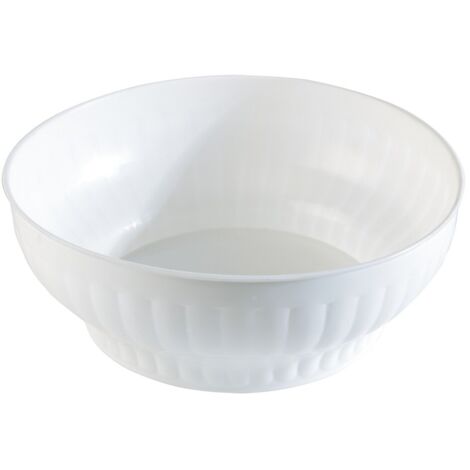 INSALATIERA Ø mm 175 x h.55 - bianca ECOPLAST