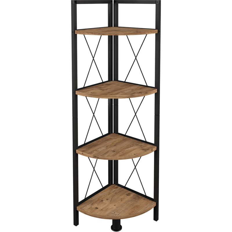 Ebuy24 - Insasi4 bibliothèque 4 tablettes chêne décor.