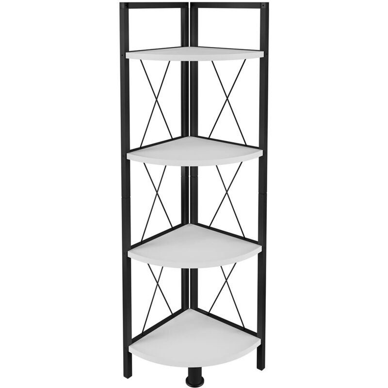 Ebuy24 - Metall Holz Eckregal Bücher Insasi 4fach