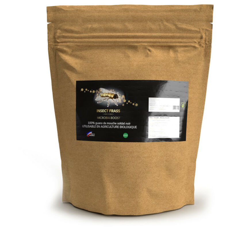 Booster microbien - Insect Frass - 4 Kg Guano Diffusion