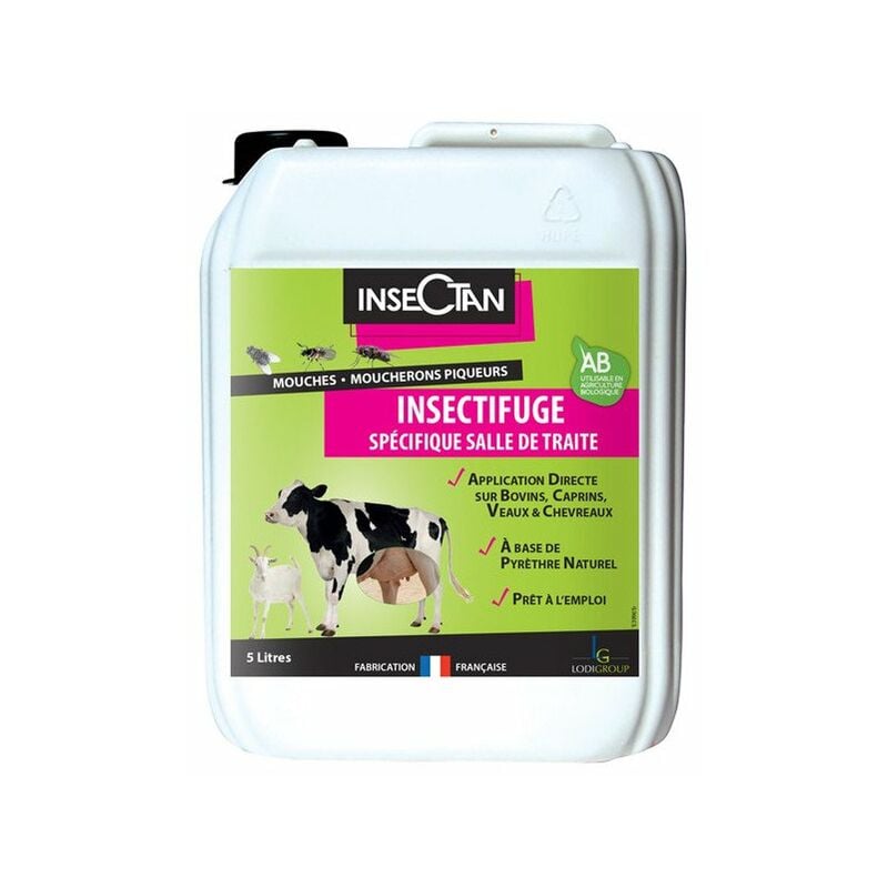Insectan insectifuge spécial salle de traite bidon 5 l