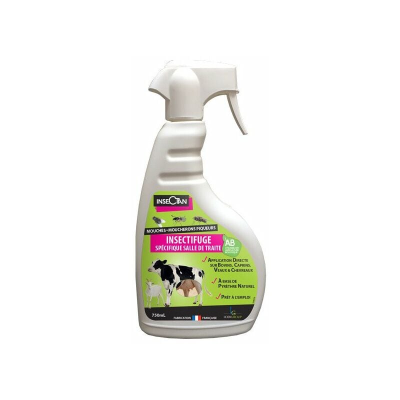 Normbau - insectan insectifuge spécial salle de traite flacon 750 ml