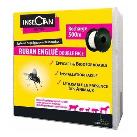 Insectan Ruban Englué Recharge 500 M