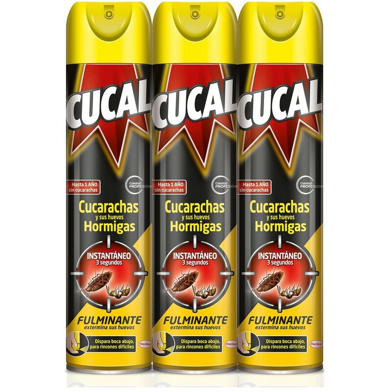 

Insecticida Cucal Cucarachas Hormigas (400 ml)