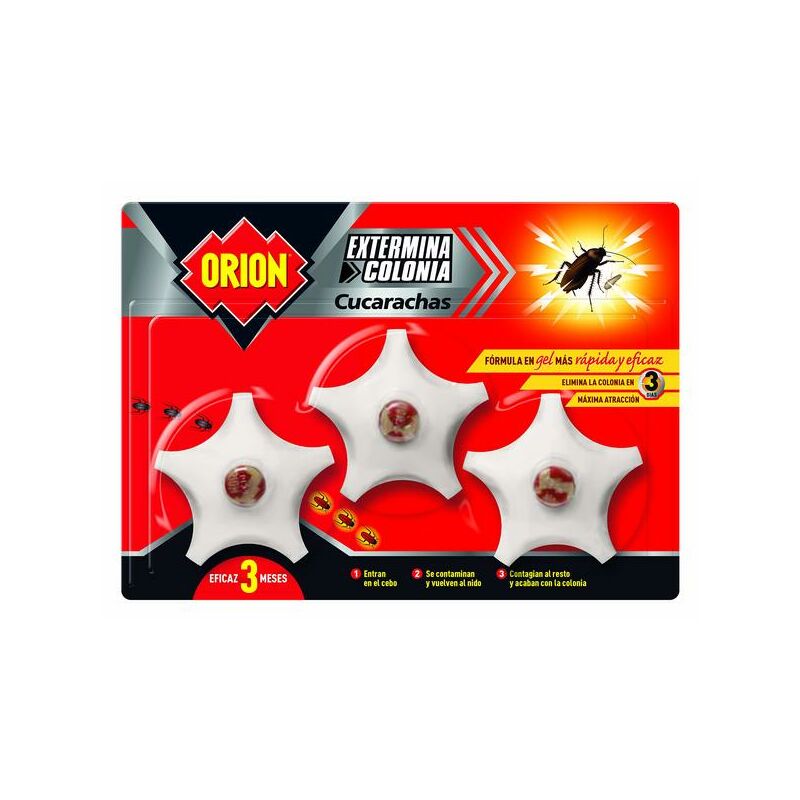 

Insecticida Orion Cucarachas (3 uds) (Reacondicionado A+)