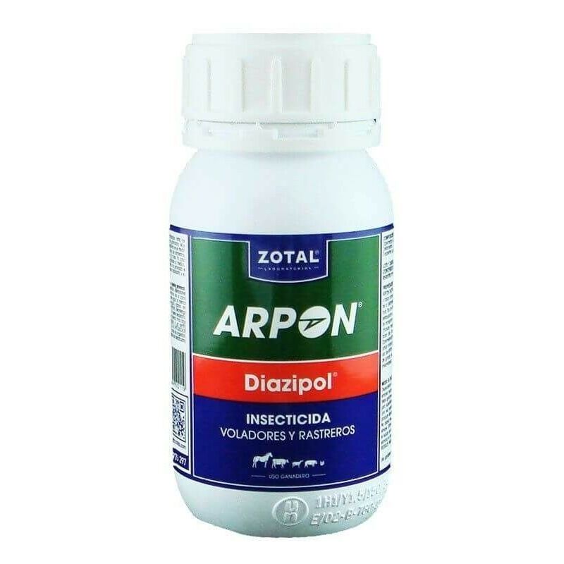 

Insecticida para insectos voladores y rastreros ARPÓN DIAZIPOL 250 ml