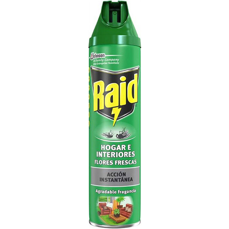 

Insecticida Raid Insectos voladores Fresco (600 ml)