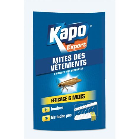 Insecticide 1 bande prédécoupée accordéon anti-mites