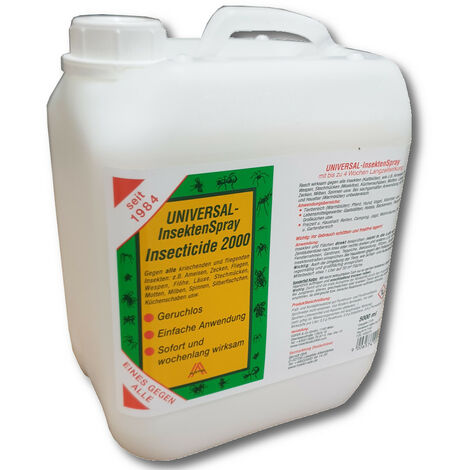 Insecticide 2000 1l Protection contre les insectes Protection contre les mouches Protection contre les taons Protection contre les tiques