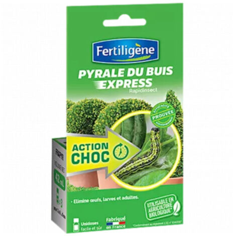 Insecticide chenille pyrale du buis chenille rapid express