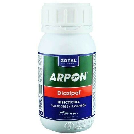 Insecticide Harpon Diazipol, pour le vol et l'analyse de 250 ml.