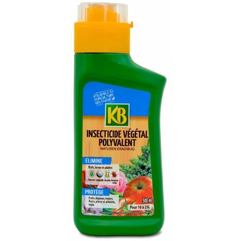 Insecticide polyvalent pour fleurs, fruits et légumes - 500 ml Concentré à diluer