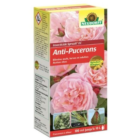 Insecticide Pucerons Spruzit - Concentré - 100ml