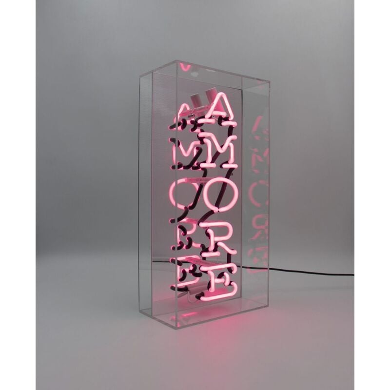 Image of Moroni Gomma - insegna luminosa neon scritta amore