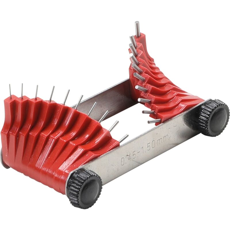 Bgs Technic - Calibro per ugelli 0,45 - 1,50 mm 20 pz.