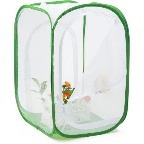 Insekten-Schmetterlings-Lebensraum-Schmetterlingsgarten-Kit Schmetterlings-Lebensraum-Käfig Faltbarer Pop-up, 60  60  90 cm