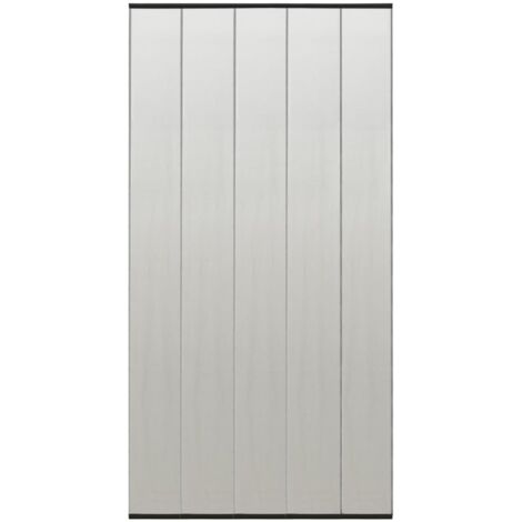 Insektenschutz für Türen 5-tlg. Netzvorhang Schwarz 120x240 cm