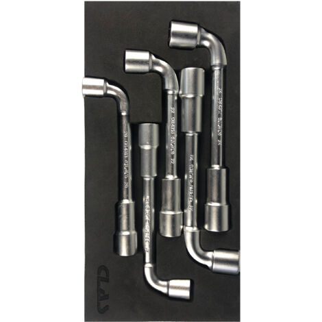 Insert 5 clés à pipe 6 pans 20-24mm CrV - OS 5499 - CLAS Equipements