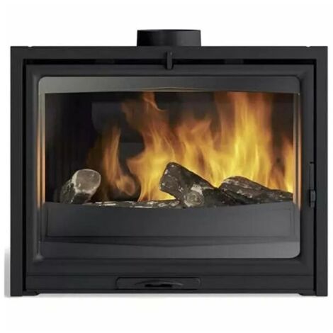 Insert à bois 7.5kw noir - Godin - 660230ANTHRACITE