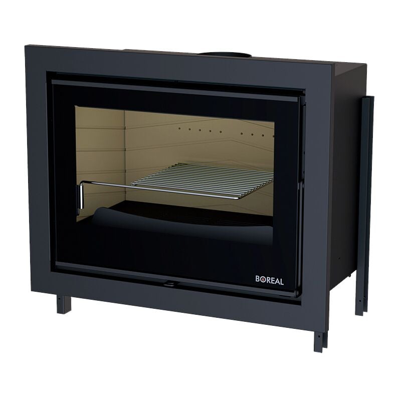 Bronpi - Insert à bois ventilé canalisable I70S 12 kW Sans kit air